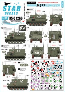 画像1: STAR DECALS[SD35-C1266]1/35 現用 中東 イスラエル国防軍(IDF)AFV♯12 IDFで運用されたM577Mugaf (1)