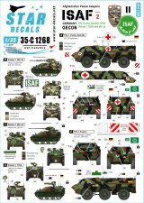 STAR DECALS[SD35-C1268]1/35 現用 独 NATO軍ISAF♯2 アフガニスタンに派遣されたドイツ連邦軍(GECON-ISAF)車両 フックス&ヴィーゼル