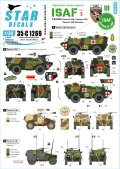 STAR DECALS[SD35-C1269]1/35 現用 仏 NATO軍ISAF♯3 アフガニスタンでのフランス陸軍所属VABとVBL