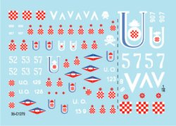 画像3: STAR DECALS[SD35-C1270]1/35 WWII 独/伊 バルカン半島WWII＃1 第二次世界大戦のクロアチア ウスタシャ民兵組織所属の戦車