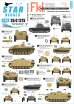 画像1: STAR DECALS[SD35-C1275]1/35 WWII 独 ドイツ無線操縦戦車＃4 無線操縦戦車を誘導する無線装置搭載戦車のマーキング集 (1)