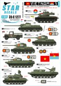 STAR DECALS[SD35-C1277]1/35 現用 ベトナム戦争 ベトナム＃5 NVA(北ベトナム正規軍)の戦車と装甲車