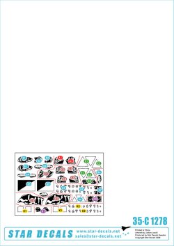 画像2: STAR DECALS[SD35-C1278]1/35 現用 中東戦争 1950年代の中東 エジプト軍所属のシャーマン戦車とT-34戦車マーキング集