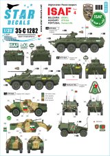 STAR DECALS[SD35-C1282]1/35 現用 アフガニスタン ISAF＃4 アフガニスタンにおけるハンガリー・ブルガリア・ポルトガルのAFV BTR-80A/BRDM-2/パナードVBL