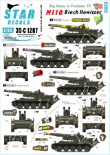 STAR DECALS[SD35-C1287]1/35 ベトナム戦争 米 ビッグガンインベトナム＃4 ベトナムで運用された米陸軍所属のM110 203mm自走榴弾砲