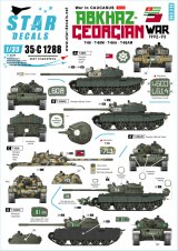 STAR DECALS[SD35-C1288]1/35 現用 露 コーカサスの戦い＃2 アブハジア戦争1992〜93 T-55/T-55M/T-55A/T-55AM