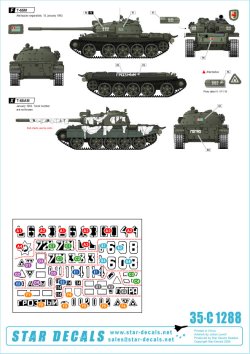 画像2: STAR DECALS[SD35-C1288]1/35 現用 露 コーカサスの戦い＃2 アブハジア戦争1992〜93 T-55/T-55M/T-55A/T-55AM
