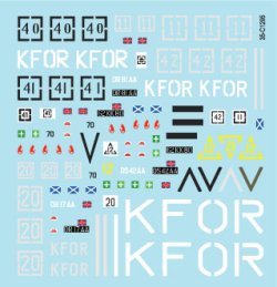 画像3: STAR DECALS[SD35-C1295]1/35 現用 英 バルカン半島の平和維持軍＃13 コソボでの英陸軍チャレンジャー2
