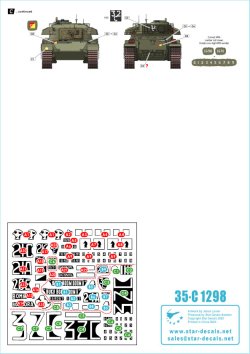画像2: STAR DECALS[SD35-C1298]1/35 ベトナム戦争 ベトナムでのオーストラリア軍♯1 センチュリオンMk5