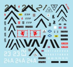 画像3: STAR DECALS[SD35-C1302]1/35 現用 湾岸戦争1990〜91 英国軍の偵察AFV CVR(T)スコーピオン/シミター