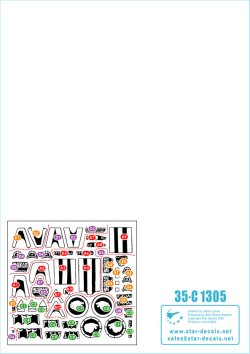 画像2: STAR DECALS[SD35-C1305]1/35 現用 中東 湾岸戦争でのアラビア連合軍戦車1990〜91 クウェート/サウジアラビア/エジプト