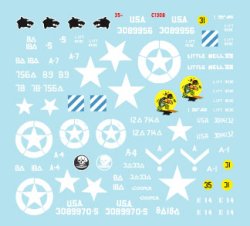 画像3: STAR DECALS[SD35-C1308]1/35 WWII 米軍AFV特集＃1 M4A3E8イージエイトHVSS 欧州1944〜45
