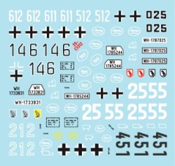 画像3: STAR DECALS[SD35-C1312]1/35 WWII 独 グレイハウンド＃1 第116装甲師団 IV号戦車J型 SdKfz234/1 BMW R75サイドカー Sdkfz250/9 Sdkfz251/1D IV号駆逐戦車 L/48