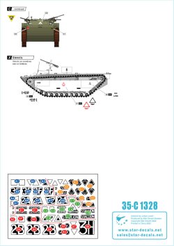 画像2: STAR DECALS[SD35-C1328]1/35 WWII 英 イギリス軍LVT-2バッファローMkII LVT-2およびLVT(A)-2 ワルヘレン上陸とナイメーヘンからライン川交差点まで