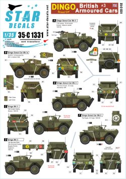 画像1: STAR DECALS[SD35-C1331]1/35 WWII 英 英軍装甲車＃3 ディンゴスカウトカー BEFからVE-Dayまで