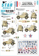 STAR DECALS[SD35-C1348]1/35 WWII アフリカでの自由フランス軍装甲車 パート1 マーモン・ヘリントンMkIII装甲車