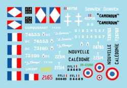 画像2: STAR DECALS[SD35-C1350]1/35 WWII アフリカでの自由フランス軍装甲車 パート3 ホチキスH39 ルノーFT-17 ユニバーサルキャリア バレンタインIII MkV