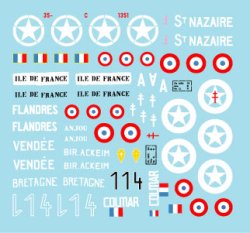 画像2: STAR DECALS[SD35-C1351]1/35 WWII FFI＃1 FFI(フランス国内軍)に鹵獲されたドイツ戦車 IV号戦車H型最終型 SdKfz251D パンツァーヴェルファー ティーガーI へッツアー