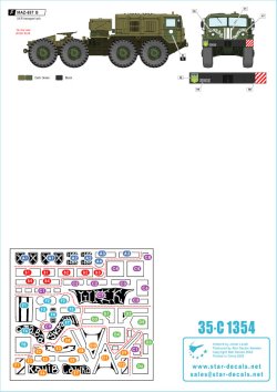画像3: STAR DECALS[SD35-C1354]1/35 現用 ウクライナの戦争＃2 ウクライナ軍の輸送車輌 MAZ-537 UAZ-452ブハンカ(2014-2022年)