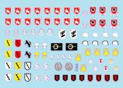 画像2: STAR DECALS[SD35-C1362]1/35 WWII ドイツ 突撃砲部隊＃4 突撃砲大隊の汎用マーキング＃4