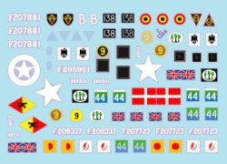 画像2: STAR DECALS[SD35-C1364]1/35 WWII イギリス軍 ダイムラー装甲車＃1 イギリス軍 自由ベルギー軍(1944-1945年)