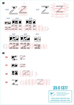 画像2: STAR DECALS[SD35-C1377]1/35 現用 ウクライナの戦争＃6 ドネツク共和国/ルガンスク共和国のT-72B1戦車(2022年)