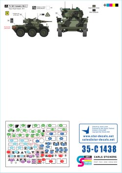 画像3: STAR DECALS[SD35-C1438]1/35 現用 北アイルランド紛争のフェレットMk.2/3/サラディンMk.2 1970年代