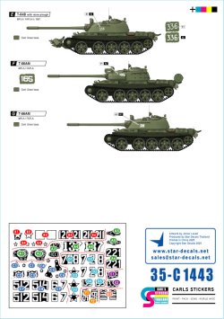 画像3: STAR DECALS[SD35-C1443]1/35 現用 アンゴラ内戦＃2 MPLA/FAPLAのT-54B/T-55/T-55A/T-55AM戦車 1970-80年代
