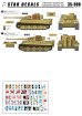 画像3: STAR DECALS[SD35-900] 1/35 WWII独 グロスドイッチュラント師団のティーガーI 1943-1945 デカールセット (3)