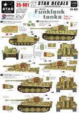 STAR DECALS[SD35-901] 1/35 WWII独 無線操縦戦車デカールセット(III号突撃砲、ティーガーI)