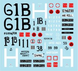 画像2: STAR DECALS[SD35-907] 1/35 英軍のセンチュリオン スエズ動乱1956 デカールセット