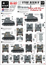 STAR DECALS[SD35-927] 1/35 ビゾンI 15cm歩兵砲搭載 I号自走砲 デカールセット