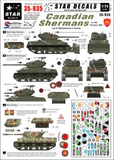 STAR DECALS[SD35-935]1/35　朝鮮戦争のカナダ軍シャーマンデカールセット