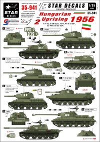 STAR DECALS[SD35-941]1/35　ハンガリー動乱 1956 #2デカールセット