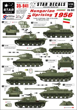 画像1: STAR DECALS[SD35-941]1/35　ハンガリー動乱 1956 #2デカールセット