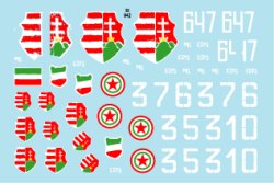 画像2: STAR DECALS[SD35-942]1/35　ハンガリー動乱 1956 #1デカールセット