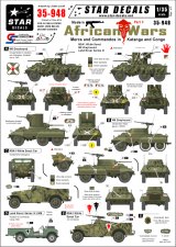 STAR DECALS[SD35-948]1/35　アフリカの戦争 #3.カタンガとコンゴの傭兵と特殊部隊デカールセット