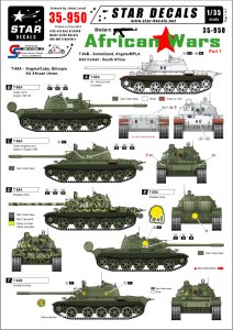 画像1: STAR DECALS[SD35-950]1/35　アフリカの戦争 #1. T-54B/T-55A/A34コメット (1)