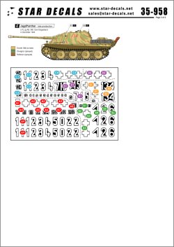 画像2: STAR DECALS[SD35-958]1/35　 ノルトヴィント作戦#2.アルデンヌのドイツ戦車