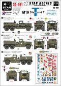 STAR DECALS[SD35-961]1/35　 M19 ダイアモンドT 戦車運搬車デカールセット#3.北西ヨーロッパ