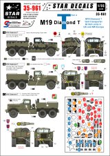 STAR DECALS[SD35-961]1/35　 M19 ダイアモンドT 戦車運搬車デカールセット#3.北西ヨーロッパ