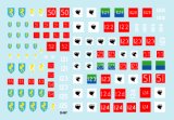 STAR DECALS[SD35-967]1/35　英第8機甲旅団&第33機甲旅団 北西ヨーロッパ 所属全部隊標識デカールセット