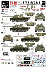 STAR DECALS[SD35-975]1/35　ヨムキップルウォー1973シリア軍のT-54&55デカールセット