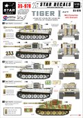 STAR DECALS[SD35-978]1/35　ティーガーI中期型(ツィンメリット付き)デカールセット