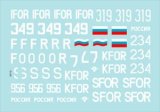 STAR DECALS[SD35-986]1/35　バルカン半島の平和維持部隊#2.ロシア軍のBTR-80 デカールセット