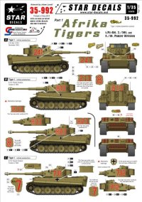 STAR DECALS[SD35-992]1/35　アフリカのティーガー#1