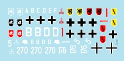 画像2: STAR DECALS[SD35-993]1/35　突撃砲#7. SIII号突撃砲E型 デカールセット