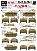 STAR DECALS[SD35-994]1/35　突撃砲#6. III号突撃砲F型 デカールセット
