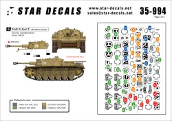 画像2: STAR DECALS[SD35-994]1/35　突撃砲#6. III号突撃砲F型 デカールセット