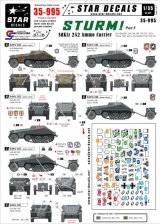 STAR DECALS[SD35-995]1/35　突撃砲#5. SDKfz 252 弾薬運搬車 デカールセット
